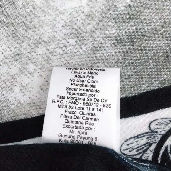 Vintage Fata Morgana ladies pareo/sarong, 64" x 43" - Picture 8 of 8